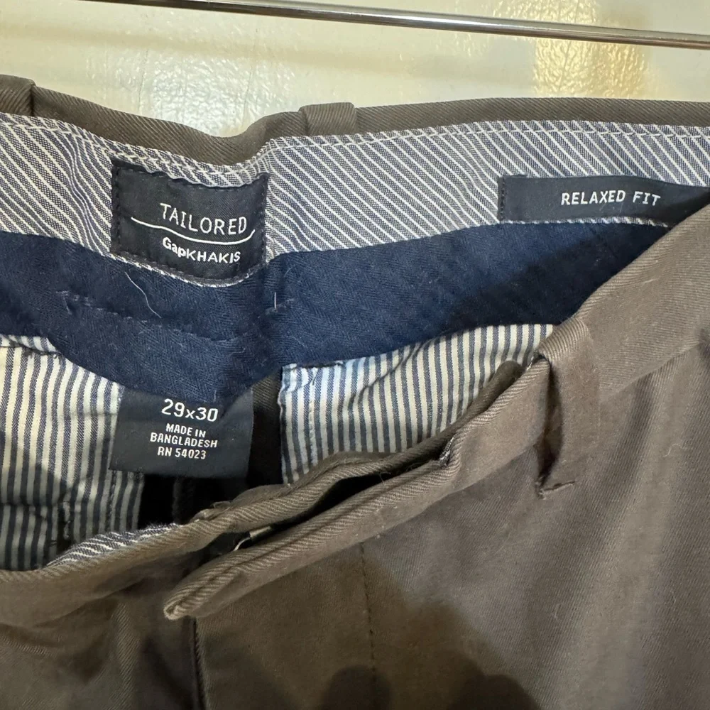 GAP Brown Chinos Classic Straight Cut